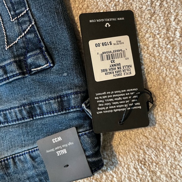 True Religion Women's High Rise Denim Jeans - Picture 6 of 11